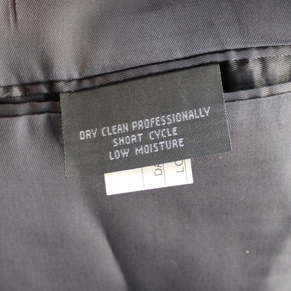 Christian Dior Monsieur Vintage Navy Blue Striped Wool Men's Suit Pants - Picture 4 of 11